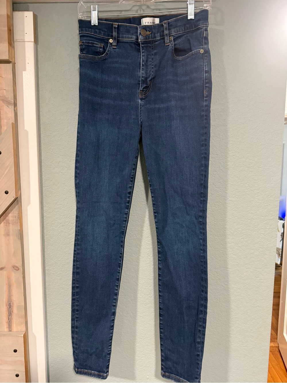 FRAME x Alix Earle The Alix High Rise Skinny Jeans Flaunt Size 28